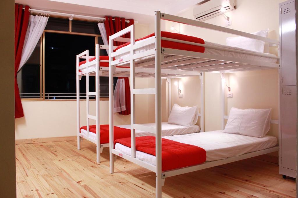 Koniko Backpackers Hostel Ho-Chi-Minh-Stadt Zimmer foto